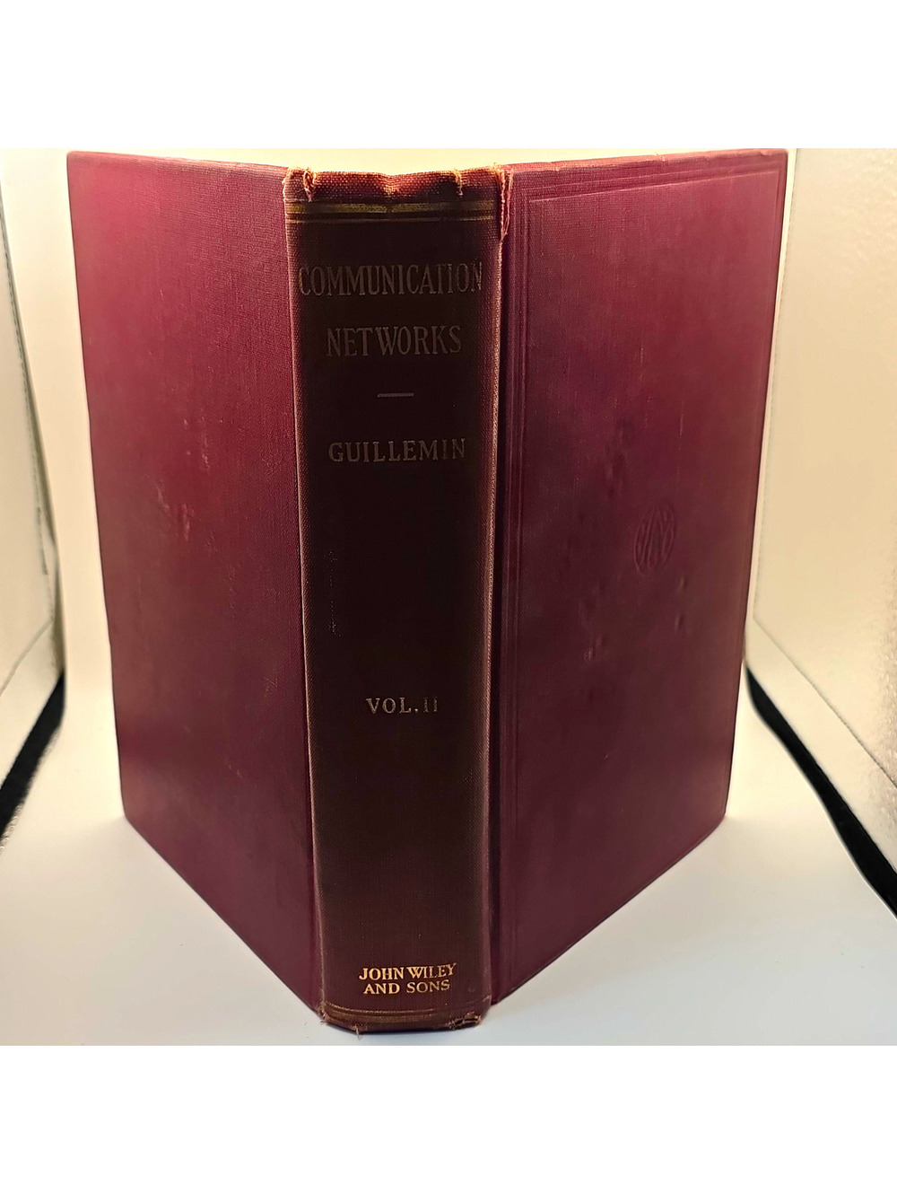 Communication Networks Vol II Long Lines Filters Ernst A. Guillemin HC 1935